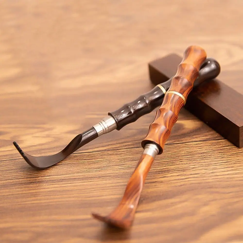 Uzatılabilir Geri Çekilebilir Çizik Masaj Relax Taşınabilir Teleskopik Backscratcher Ahşap saplı Uzun Saplı Kaşıntı Aracı Kadın