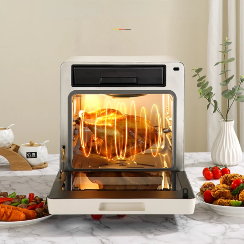 Forno a vapore per uso domestico macchina All-in-One Desktop tedesco cottura a vapore e frittura piccolo forno elettrico tre in uno