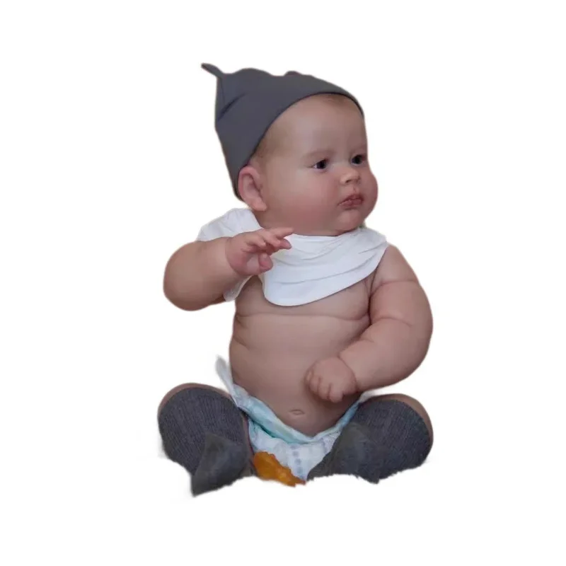 ตุ๊กตาเด็ก Cokela ขนาด 20 นิ้ว/50 ซม. เหมือนจริง สัมผัสนุ่มเหมือนเด็กทารก ทำจากซิลิโคน พร้อมผมวาดด้วยมือ