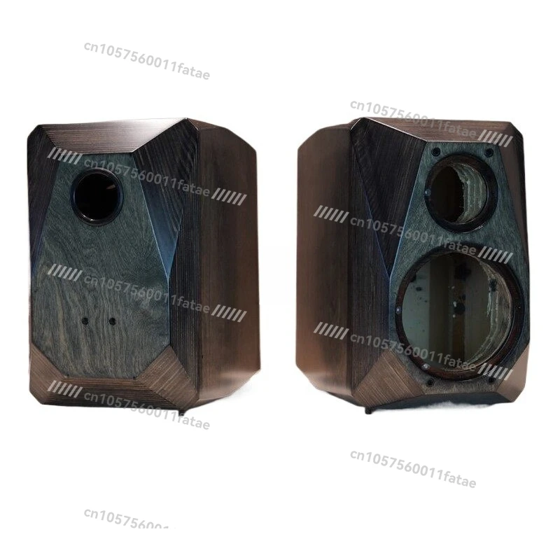 5 Inch 6.5 Inch 8 Inch Thickened Solid Wood Bookshelf Diagonal Audio Diamond Angular Speaker