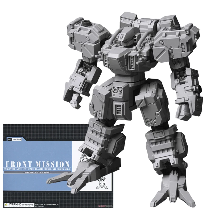 SQUARE ENIX Front Mission Action Figures Walrus Structure Arts 1/72 Scale Plastic Model Kit Series