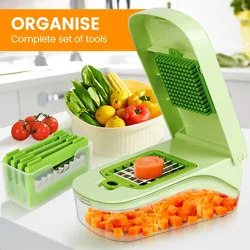 Multi-function vegetable cutter Vegetable cutting artifact Multi-functional grater Potato slicer Shredder Onion dicer