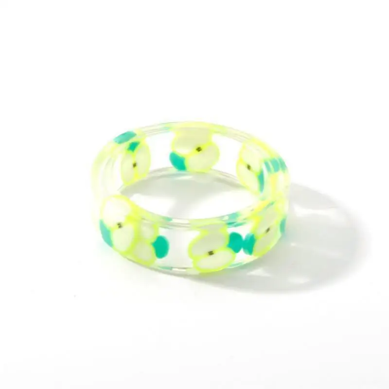 10/30/50PCS Green Frog Ring Frog Simple Various Colors Comfortable And Lightweight Ring Mens Rings Cartoon Resin