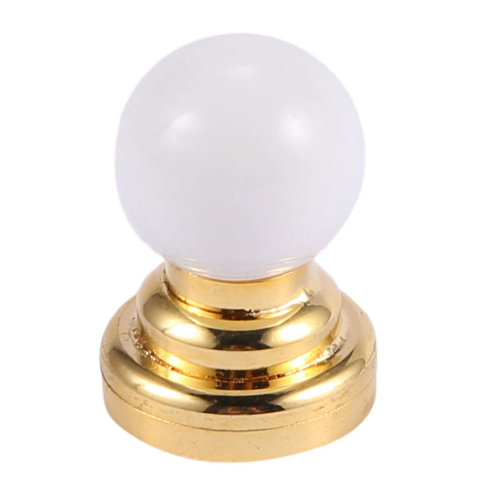 1:12 Dolls House Miniature Globe White Ceiling LED Light Lighting Lamp with Battery