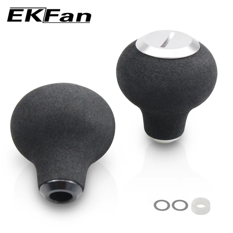 EKFan EVA Material Fishing Reel Handle Knobs For Bearing 35MM Compatible With DAIWA&SHI Below 5000 Series