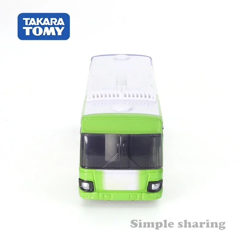 Takara Tomy Long Type Tomica No.129 Isuzu Erga Osaka City Bus Car Alloy Vehicle Diecast Metal Model Kids Xmas Gift Toys for Boys