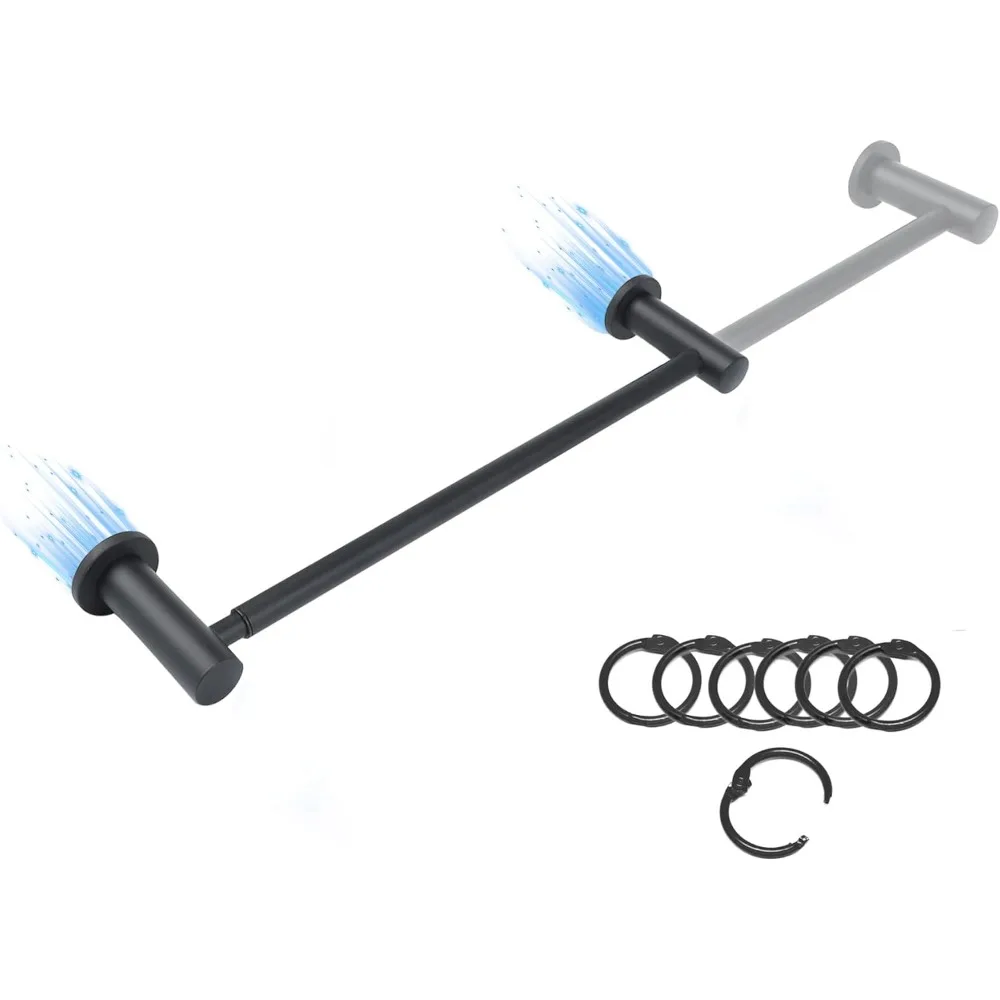 

Магнитный вешалка для полотенец для холодильника, регулируемый магнитный стержень из нержавеющей стали 14-25 дюймов, многофункциональный магнитный держатель для K