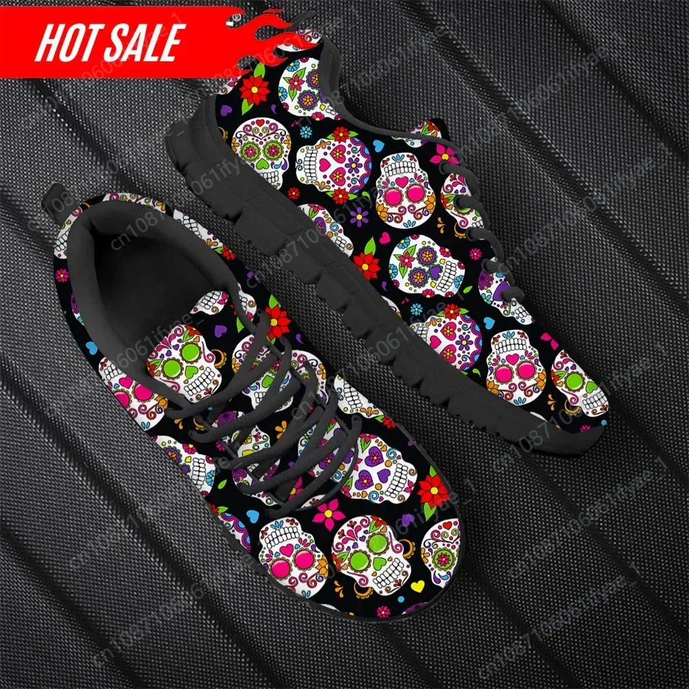 

Hot Casual Men Shoes Flats Classic Sugar Skull Breathable Leisure Male Sneakers Non-slip Footwear Men Walking Shoe