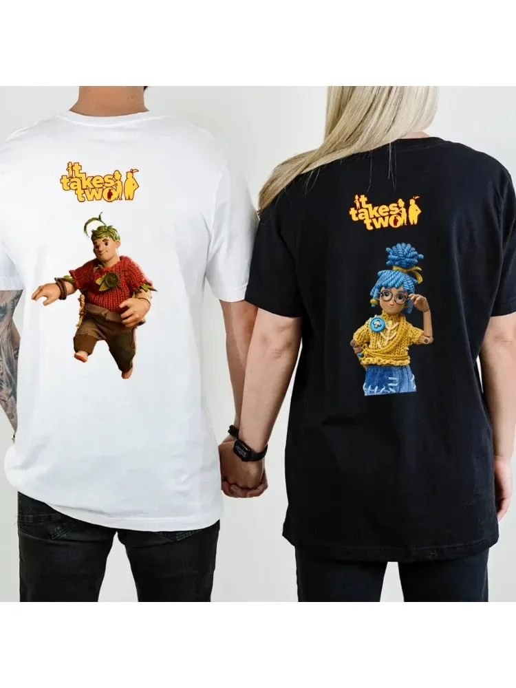 Cody and May It Takes Two T-Shirt Männer Frauen Spiel Baumwolle Grafik T-Shirts Freundin Freund Paar Kleidung Frau Ehemann Geschenk