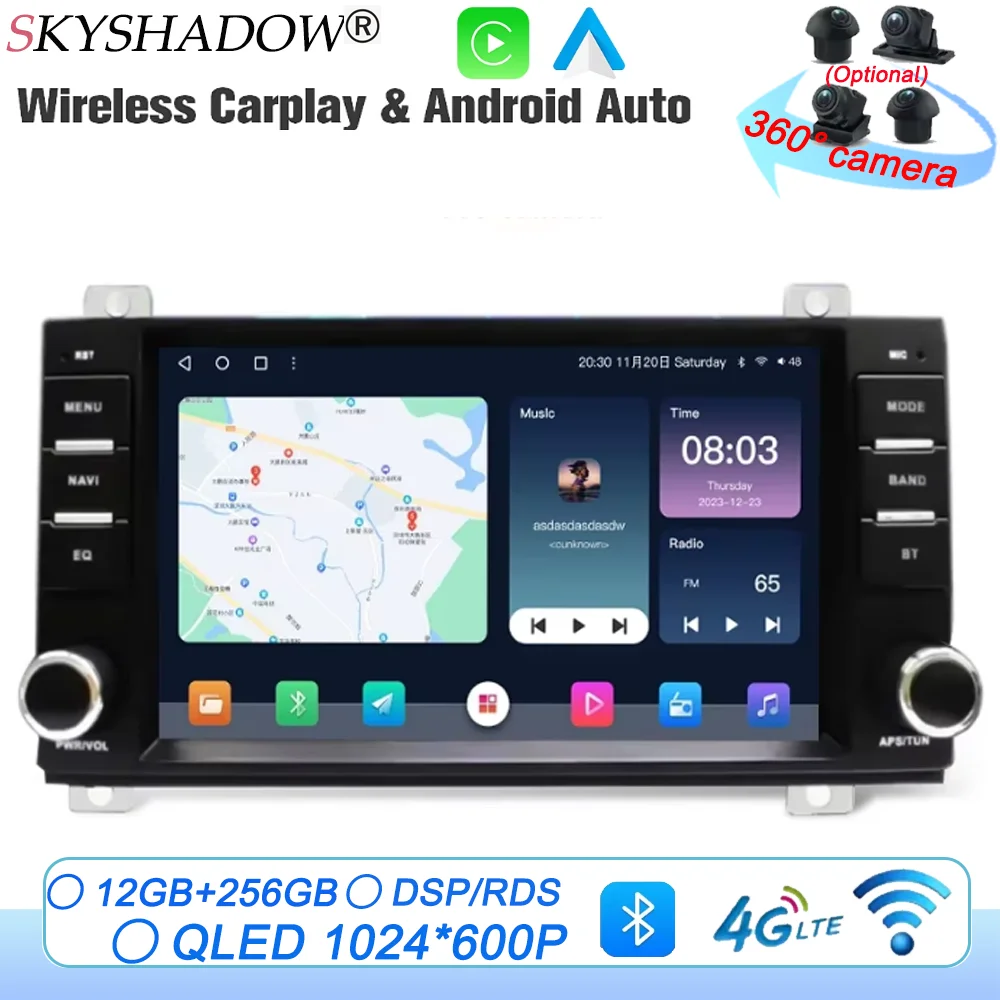 

Carplay Auto Android 13.0 DSP IPS Car DVD Player GPS WIFI Bluetooth RDS Radio Multimedia For Jeep Grand Cherokee 2012 2012 2013
