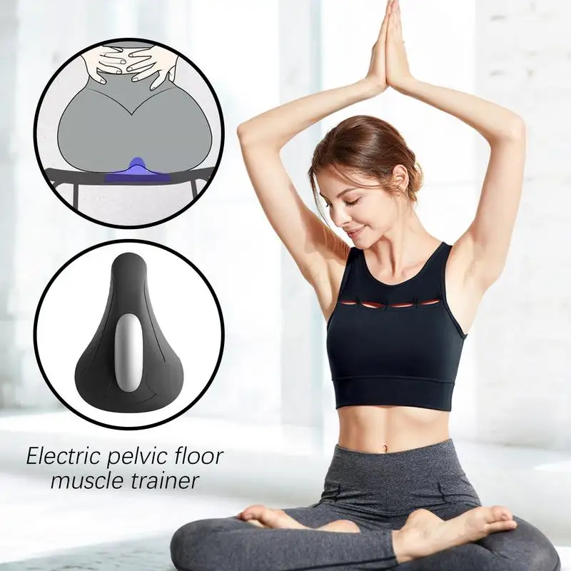 Pelvis Floor Muscle Trainer Kegel Trainer Rechargeable Intensity Adjustable Ergonomic Core Rehabilitation System For Menopausal