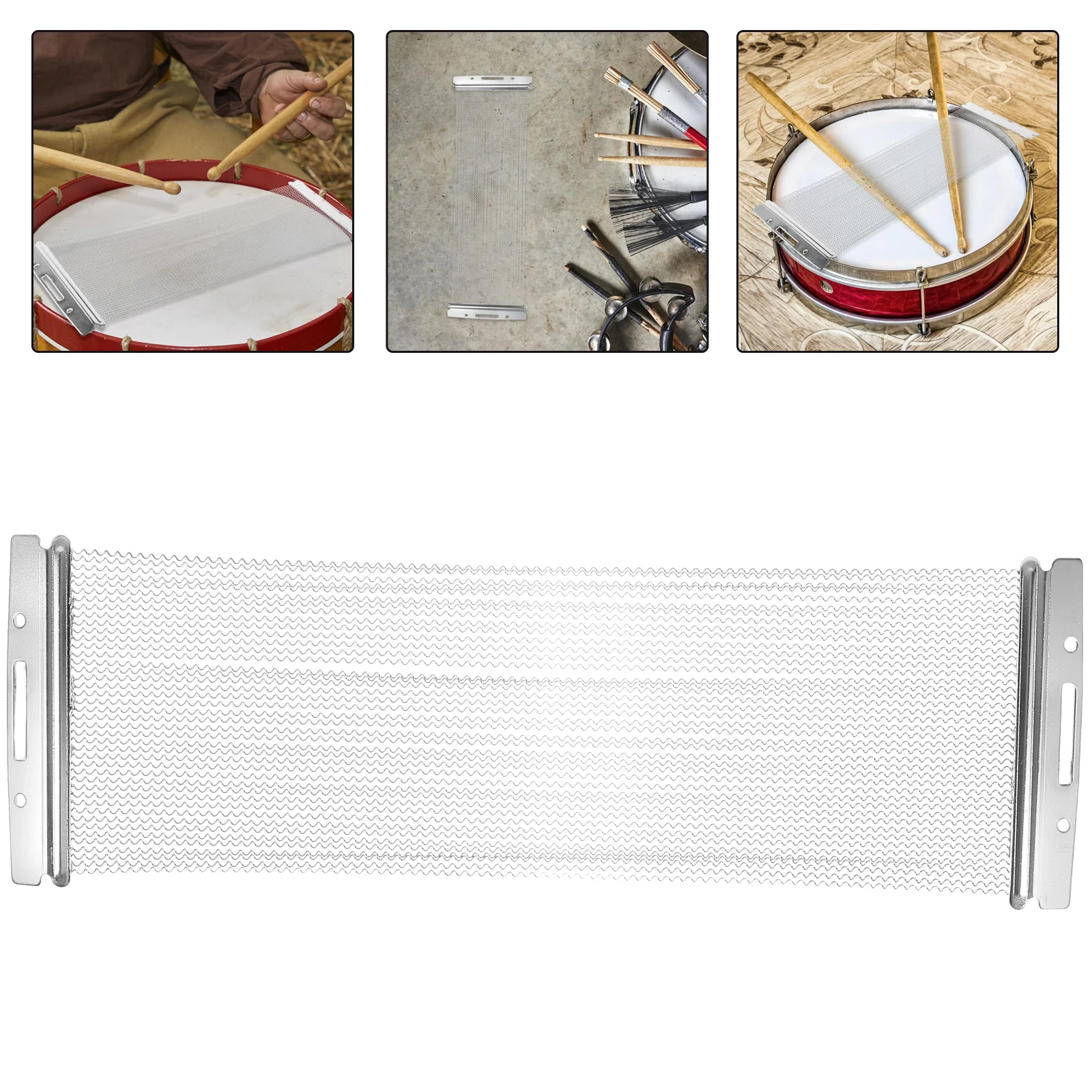 

1 pc Stainless Steel Rust-Proof Durable Spring For Drum Sound String Practical Percussion Accessory Sturdy Snare Wire Sand Belt