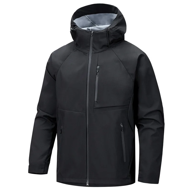 Spring assault jacket for men and women spring outdoor multifunctional waterproof casual sports thin jacket casual hooded jacket