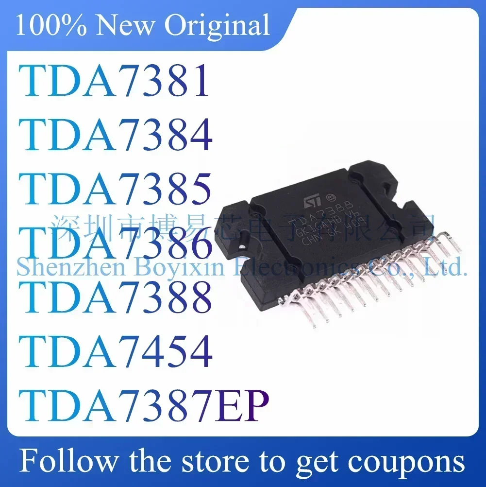 TDA7381 TDA7384 TDA7385 TDA7386 TDA7388 TDA7454 TDA7387EP Versión estándar