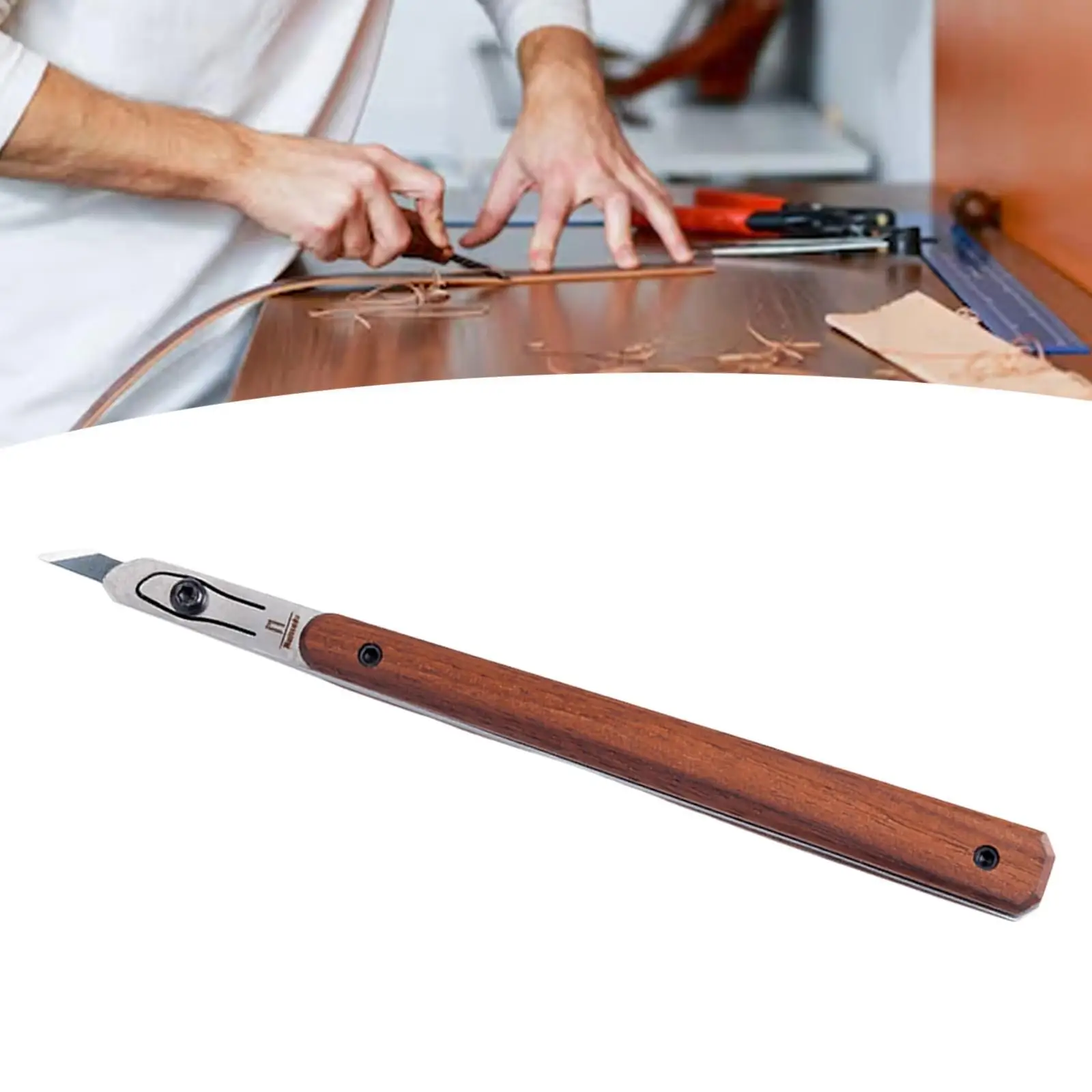 มีดคัตเตอร์เหล็กสำหรับงานฝีมือ - Leatherwork Hobby บทวิจารณ์และราคา