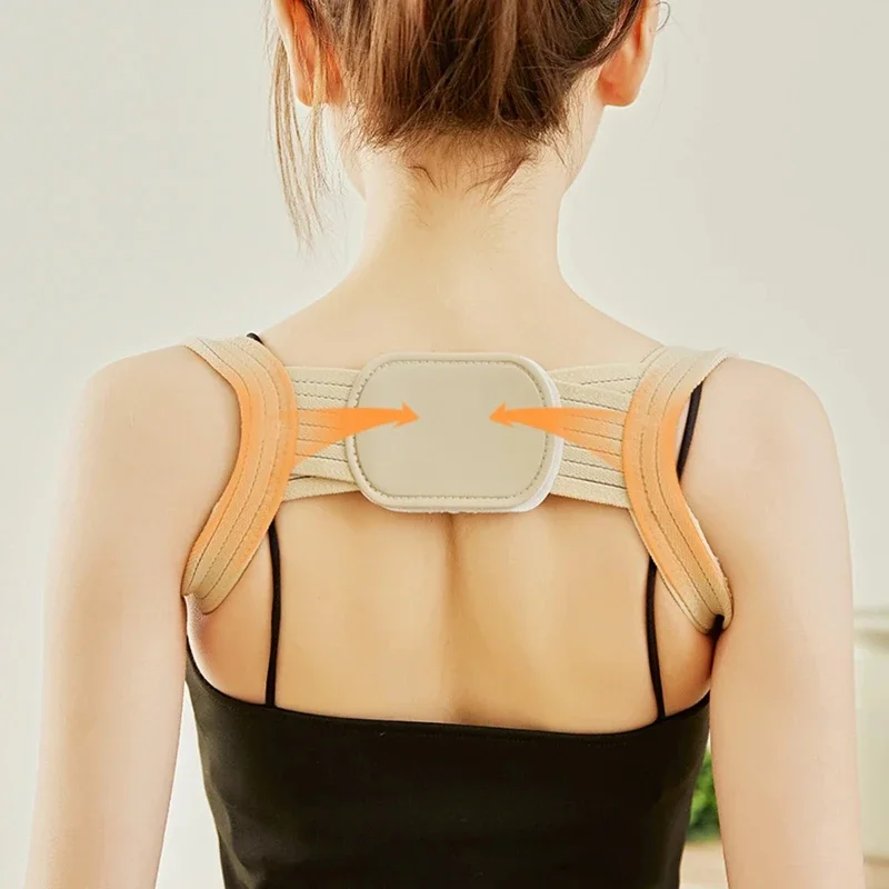 New Adult Child Back Posture Corrector ClavicleSupport Spine Alignment Shoulder Straightener Brace Strap Adjustable Comfort Wear