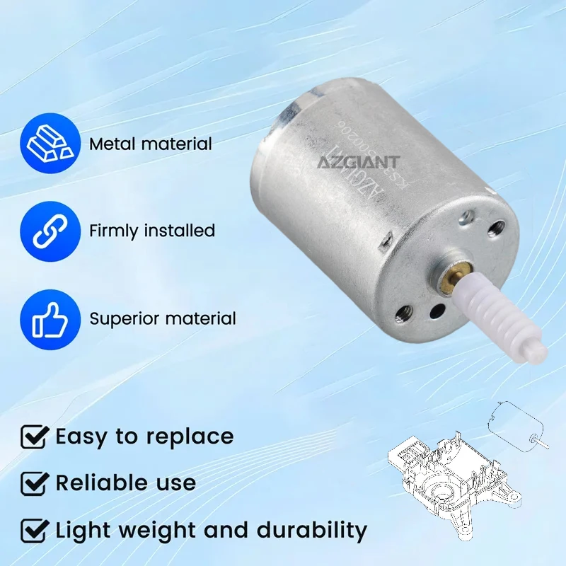 

AZGIANT Heater Actuator Mode Motor for 2005-2010 Mitsubishi Grandis Replacement Brand New Air Conditioning Parts 063700-7321