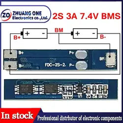 5pcs 2S 3A Li-ion Lithium Battery 7.4v 8.4V 18650 Charger Protection Board bms pcm for li-ion lipo battery cell pack