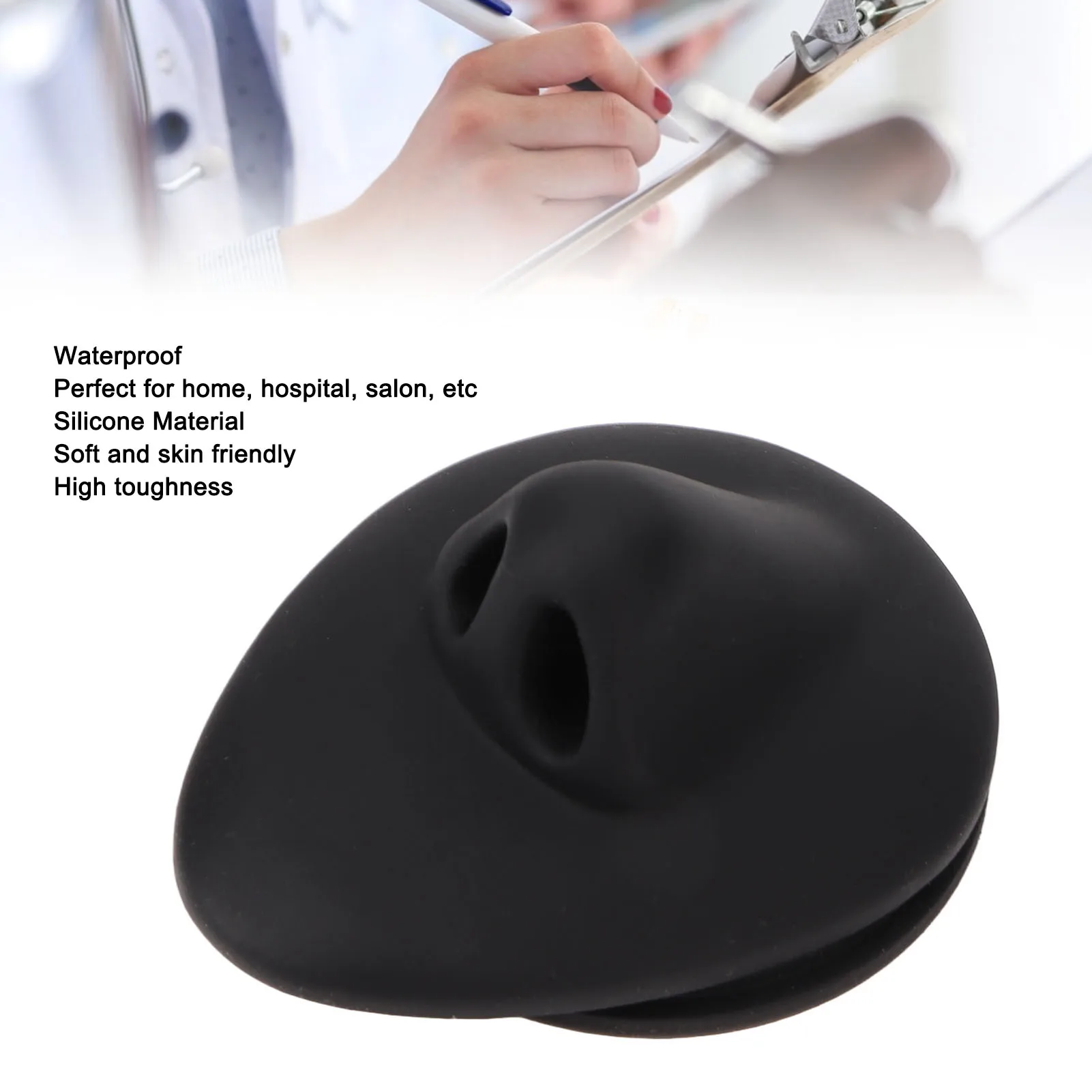 

Acupuncture Nose Model Soft Silicone Nose Model Simulated Black Nose Model for Acupuncture Teaching Instructions Jewelry Display