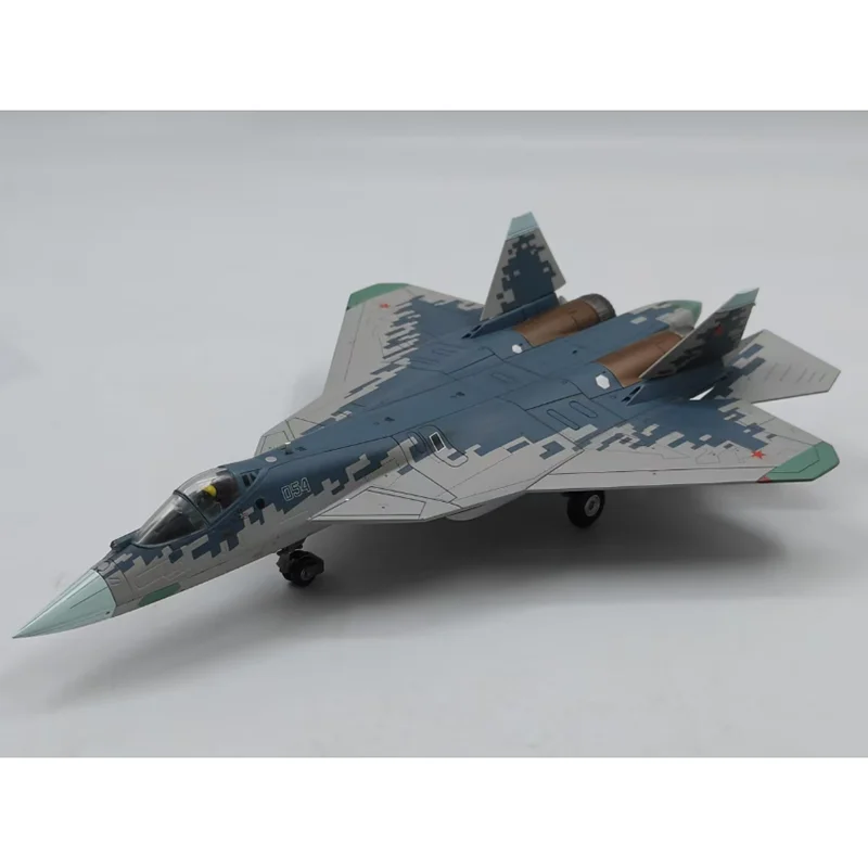 

Diecast 1/72 Scale SU-57S Fighter Model Su57s Alloy Simulation Zhuhai Air Show Active Version 054 Model Aircraft Collection