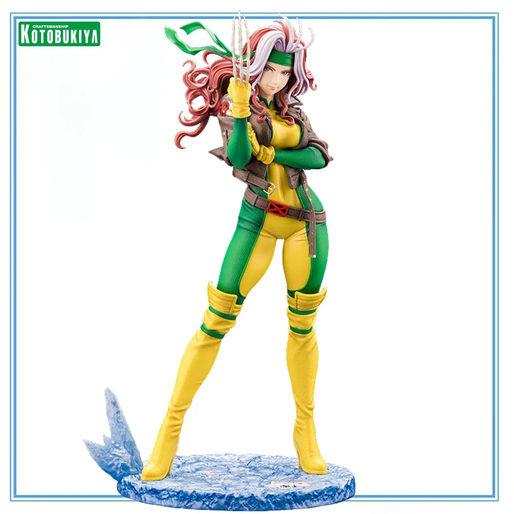 100% Original en Stock, Estatua Kotobukiya Bishoujo, X-Men Rogue Rebirth, Modelo de Decoración, Serie de Colección, Juguetes