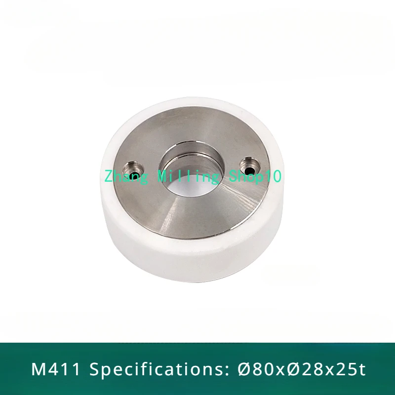 M411/M412 Capstan Roller (White Ceramic) X055C663G51 80*15*25mm/80*28*25mm for Wire Cut EDM Machine