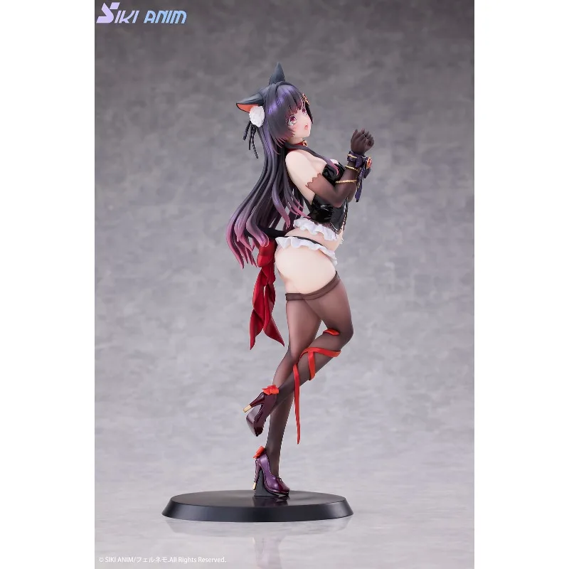 NEW AUTHENTIC Siki Anim The Tied Up Cat Girl Rufuna-chan Figure Deluxe