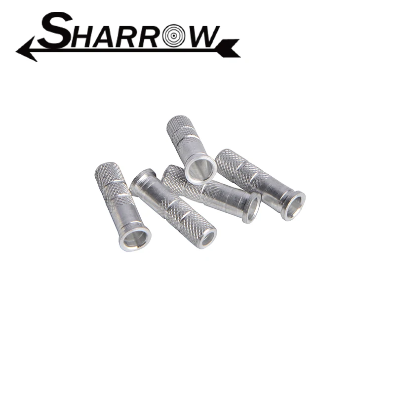 

12pcs Archery Aluminium Insert Fit ID 6.2mm OD 7.2/7.4/7.8mm Carbon Fiberglass Arrow Shaft For Hunting Shooting Target Practice