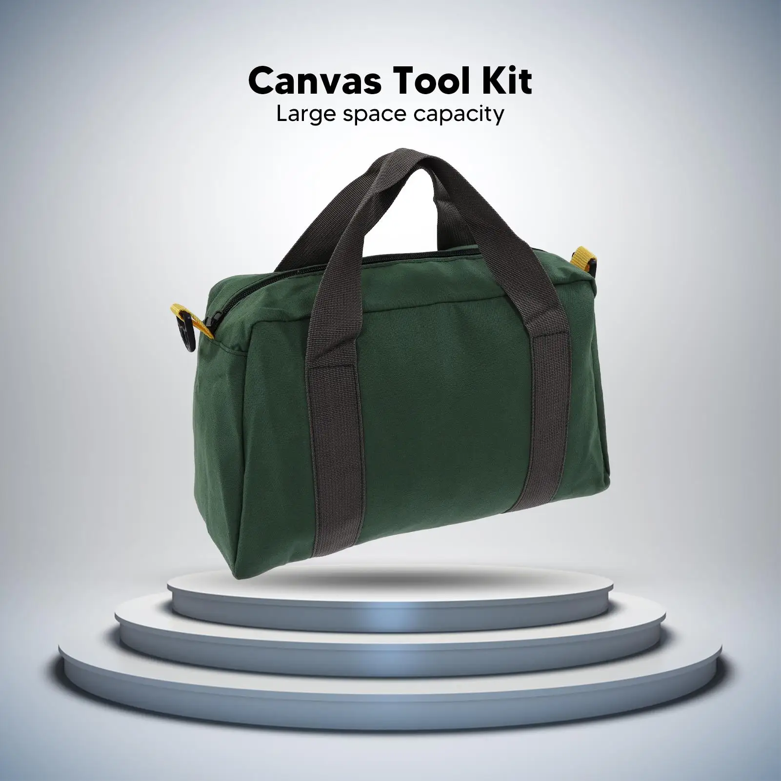 Canvas Tool Bag - Waterproof & Abrasion Resistant, High Load Bearing Capacity - Ideal for Quick Grip, Wide Application