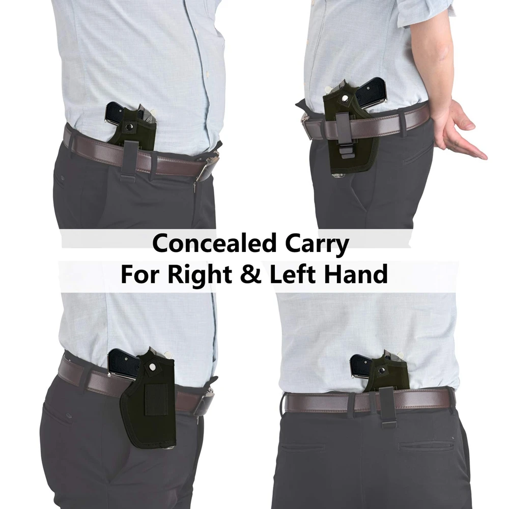 Universal Holster Concealed OWB IWB Holsters tactical for Right and Left Hand Fits G17 Taurus G2c G3 Walther PPK PPQ P238 view 6