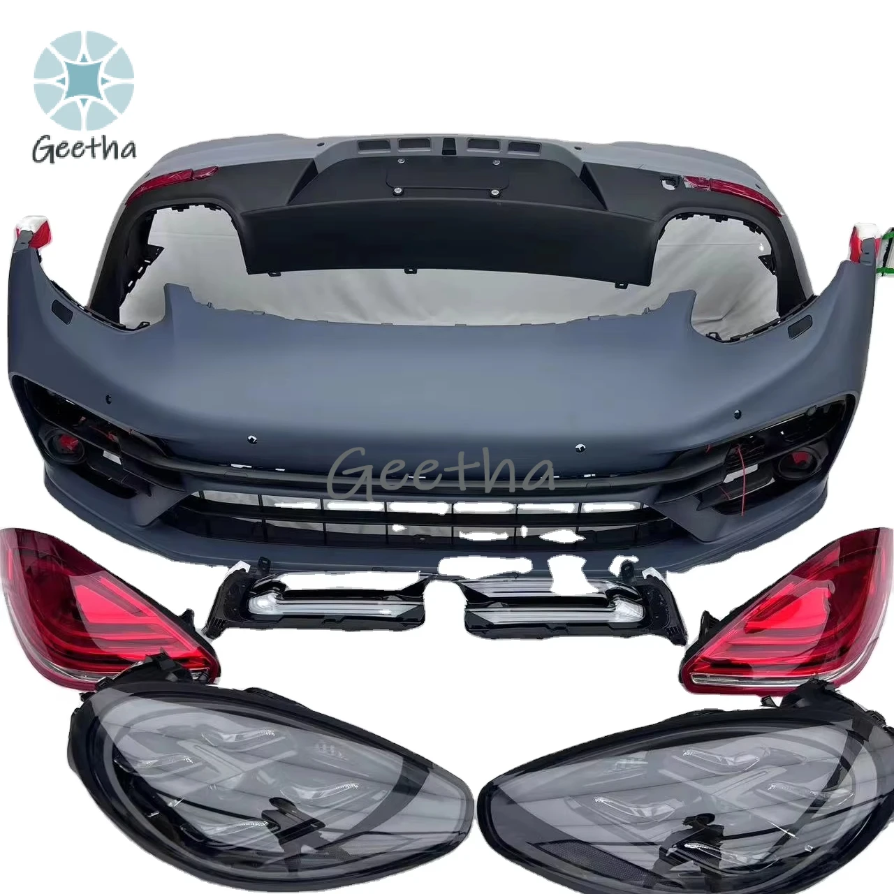 

Лидер продаж для Porsche Panamera Body Kit для модификации автомобиля, обновление от 970 до 971 Turbo S + PDLS, фары, прочный бампер