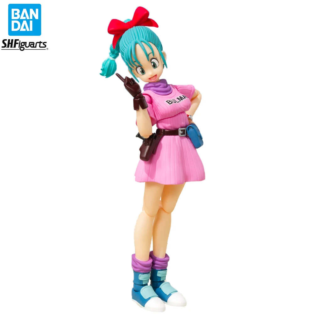 

IN STOCK Bandai S.H.Figuarts Bulma Beginning of a Great Adventure (Reissue) 135 mm Anime Action Figure Collectible Model Toys