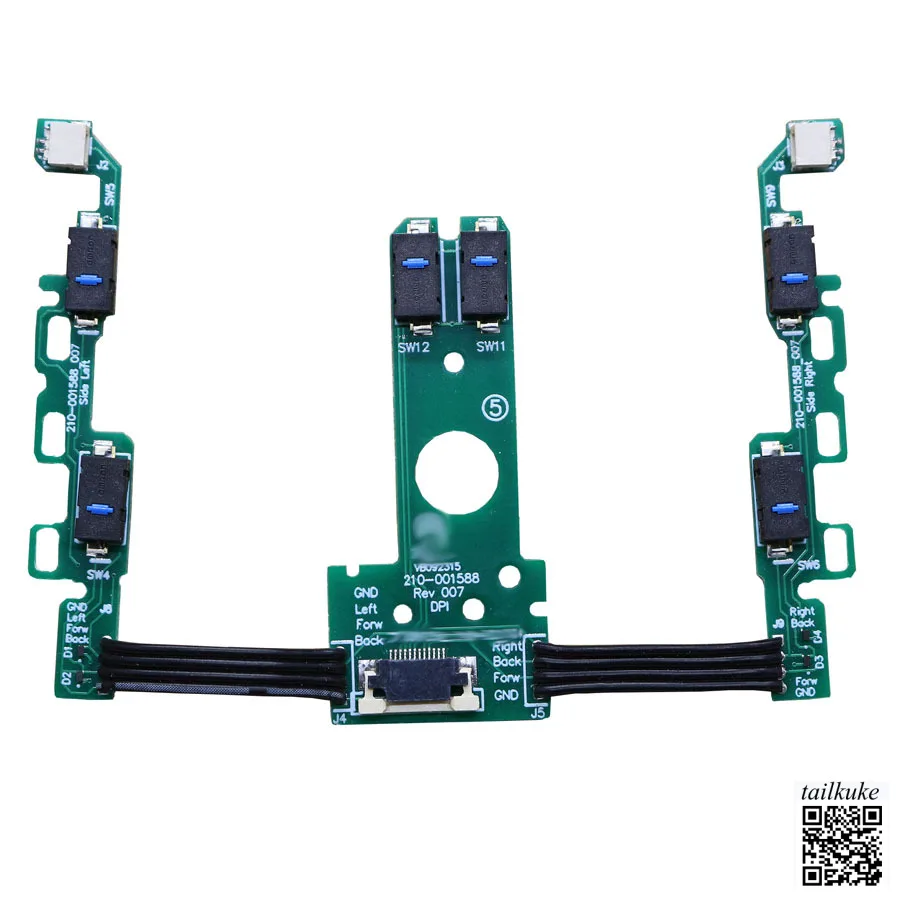 Suitable For-Logitech G900 G903 HERO Mouse Side Button Micro Button Small Board Assembly Double-click