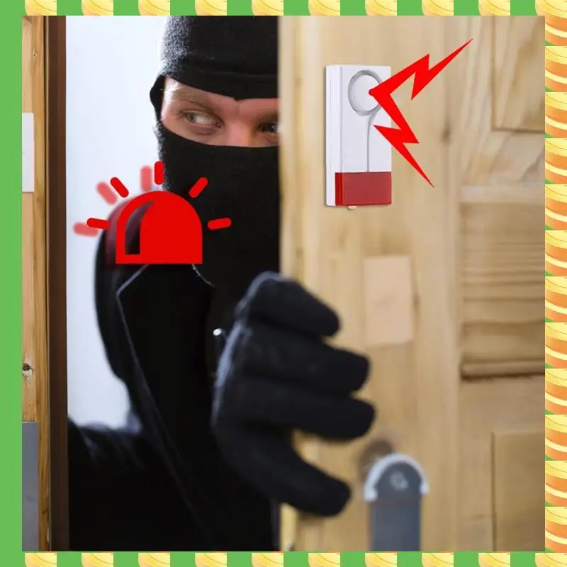 

AB53 Сигнализация открытия окна двери, беспроводной пульт дистанционного управления, магнитный датчик, звуковой сигнал, защита от кражи, домашняя безопасность, защита «сделай сам»