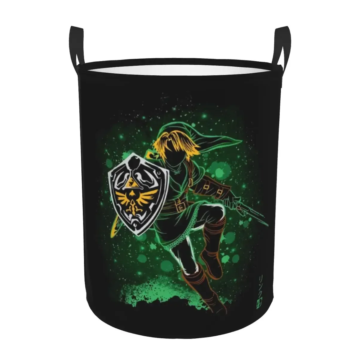 Smash Collection Laundry Basket Collapsible Game The Legend of Zeldas Clothes Hamper Home Goods Storage Basket