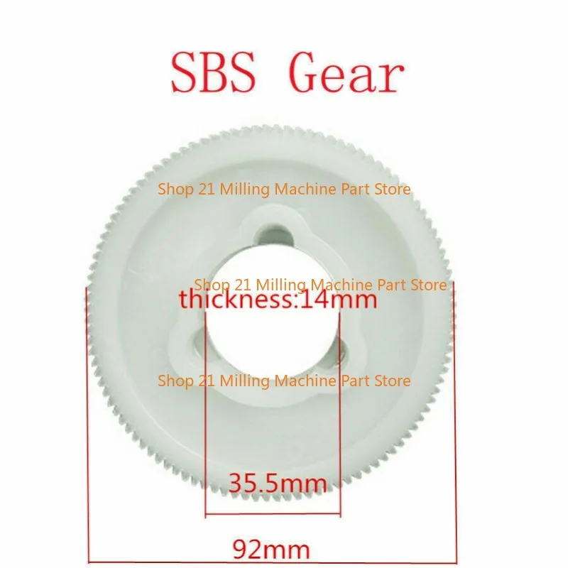 Frezarka Power Feed SBS Nylon Import Gear Fit S-350/235 Modle