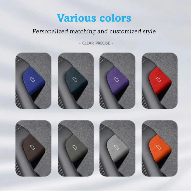 For Tesla Model3 Highland 2019 2020 2021-2025 Model Y Juniper Door Open Button Luminous Sticker Glow in Dark Interior Decoration