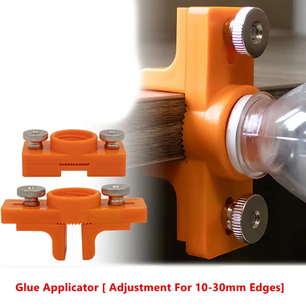 1/2Pcs Adjustable Woodworking Edge Banding Glue Applicator Tool 10-50mm For DIY Craft Hand Glued Edge Sealing Artifact Glue Tool