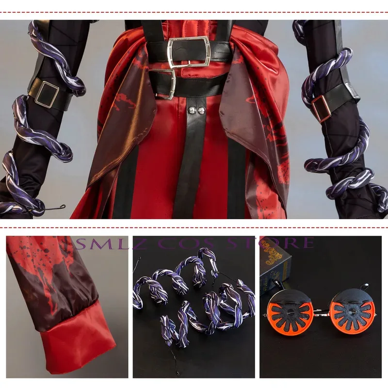 Escarez paciente Cosplay juego Identity V Emil disfraz uniforme máscara peluca accesorio conjunto fiesta de Halloween traje de juego de rol para hombre ropa