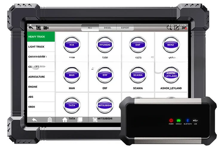 X7HD Truck Scanner OBDII Inspection Tool