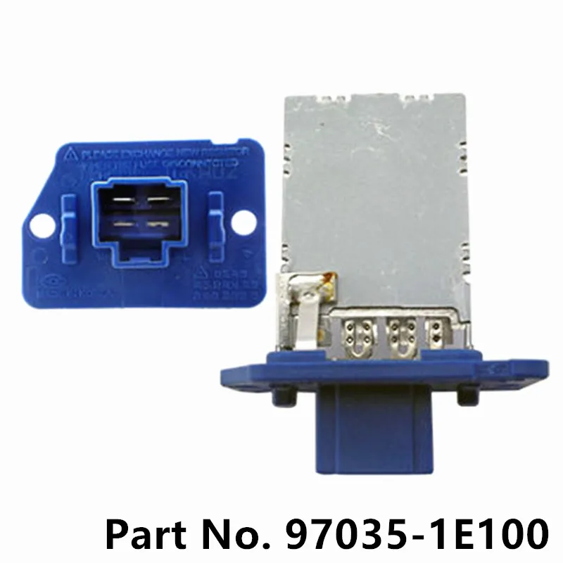 

Air speed regulating resistor of air conditioner cooling fan For KIA MORNING PICANTO RIO TELLURIDE 970351E100 97035-1E100