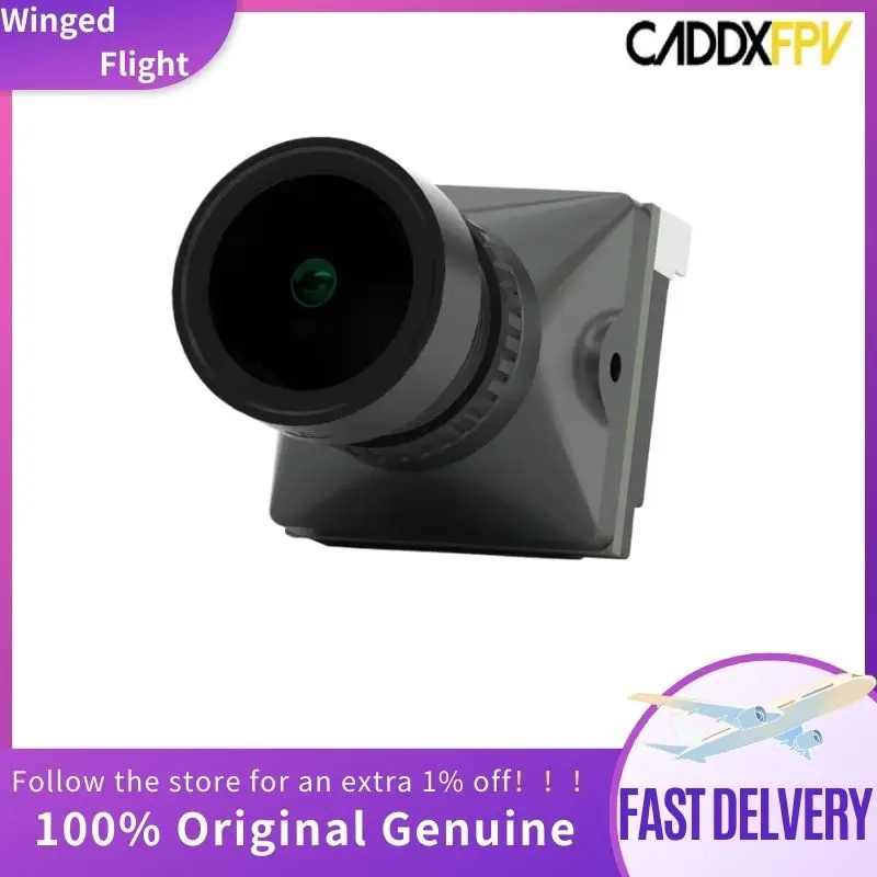 Caddx Ratel PRO FPV Camera 1500TVL 16:9/4:3 NTSC/PAL FOV125° Blacklight Night Camera for FPV Racing Drone