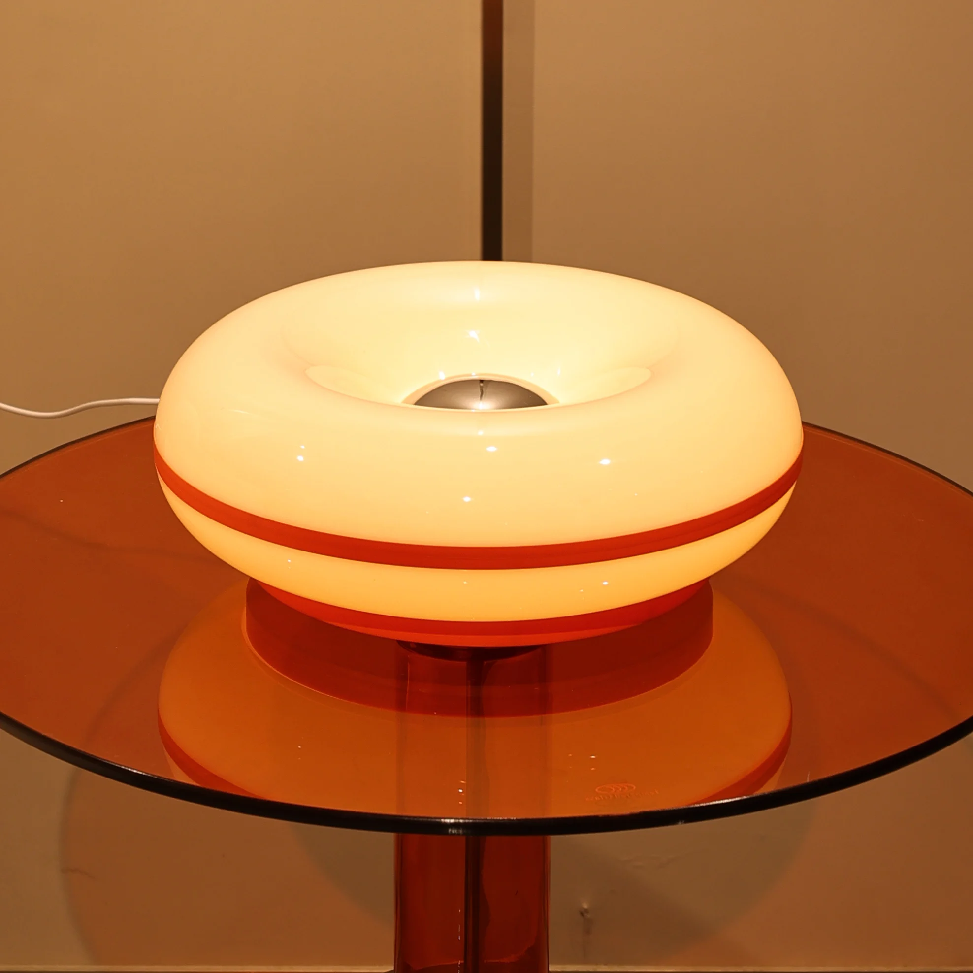 Sweet Donut RGB16 Color Wall Hanging Desk Lamp USB Plug Bedroom Bedhead Decorative Light Living Room  Environmental Light ﻿