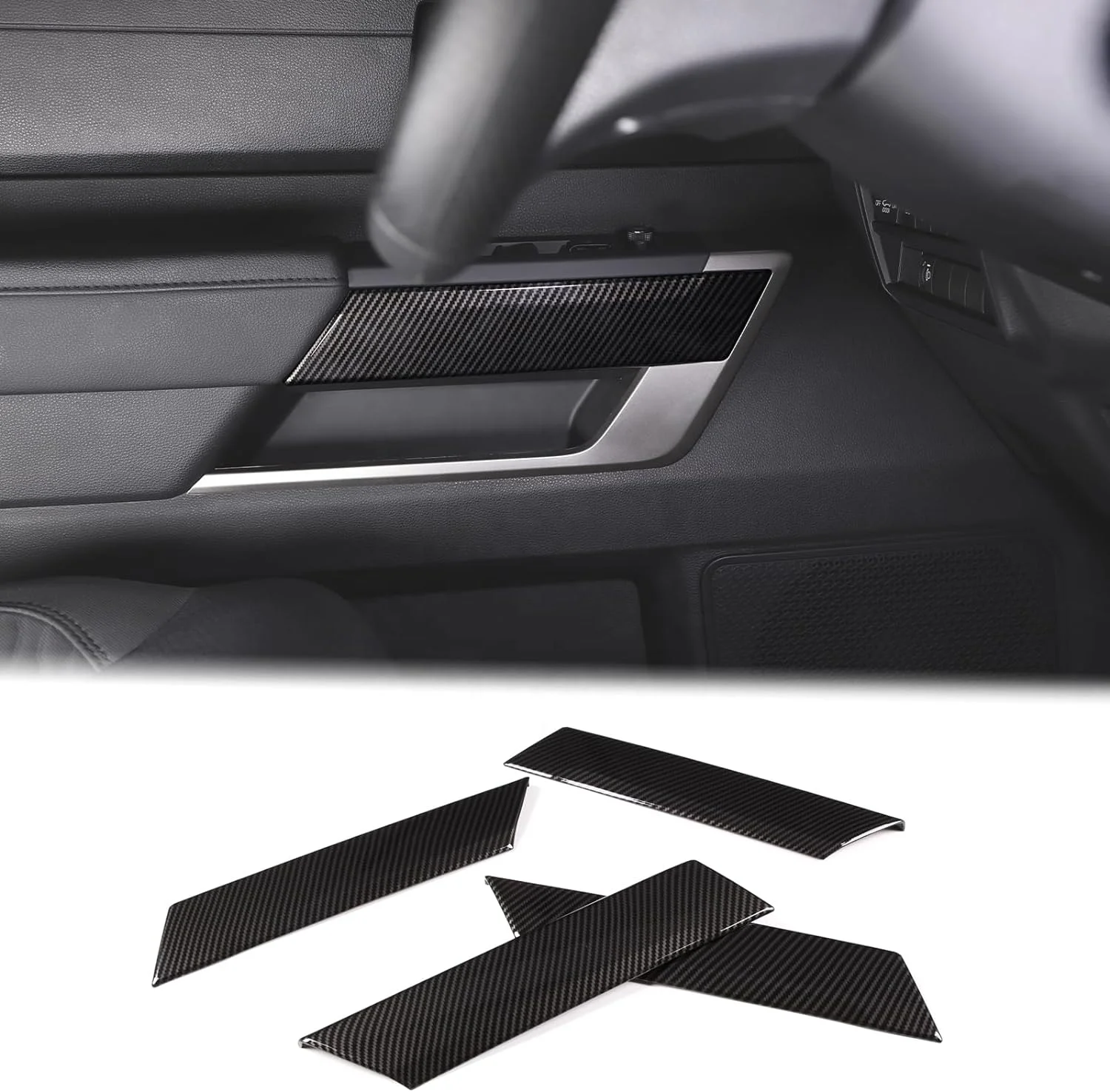 

Flying Wing High Quality Products Inner Door Panel Strip Trim Cover For TUNDRA 2022+ Inner Door Panel Strip Cover