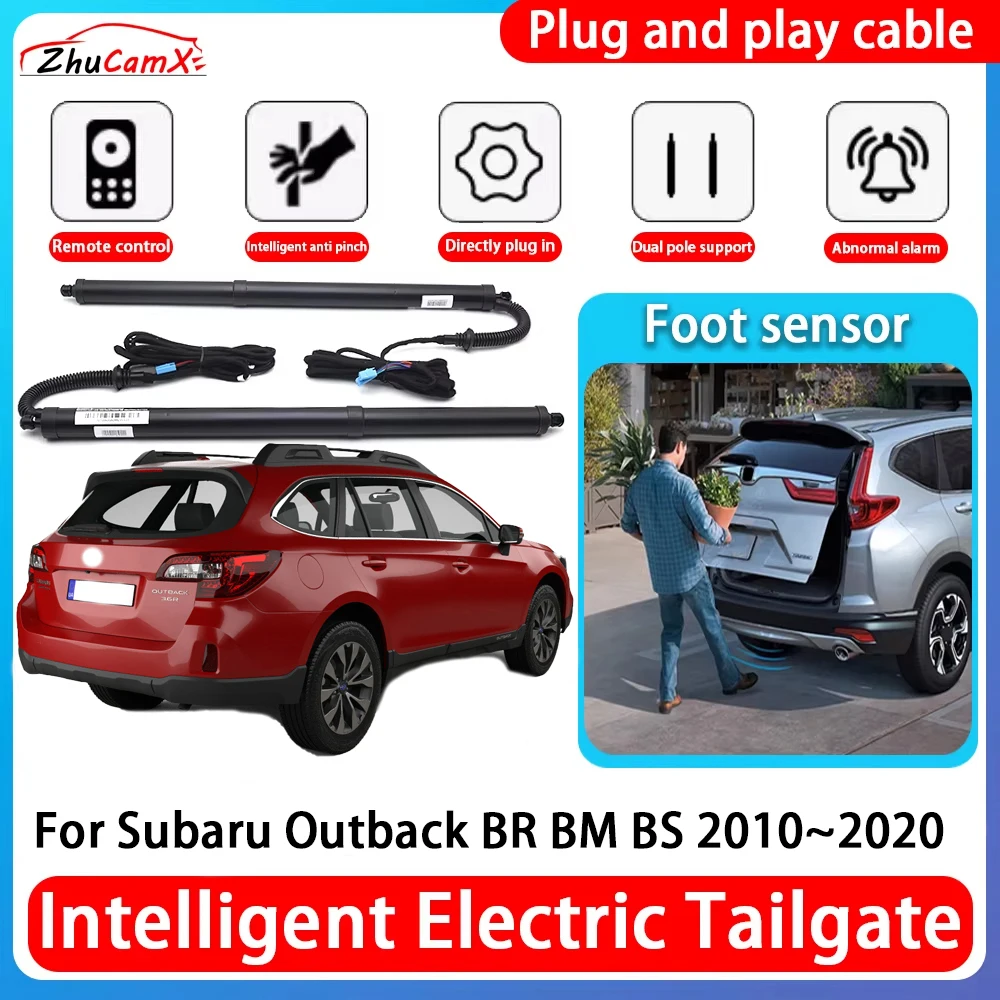 ZhuCamX Car Power Trunk Electric Suction Tailgate Intelligent Tail Gate Lift Strut For Subaru Outback BR BM BS 2010-2020