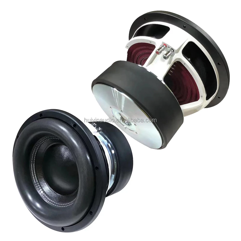 

2023 Popular 12 Inch Car Subwoofer Strong Powered 2000W Dual 2 Ohm Big Foam Surround Stereo Car Race Subwoofer Speaker 1275-115F