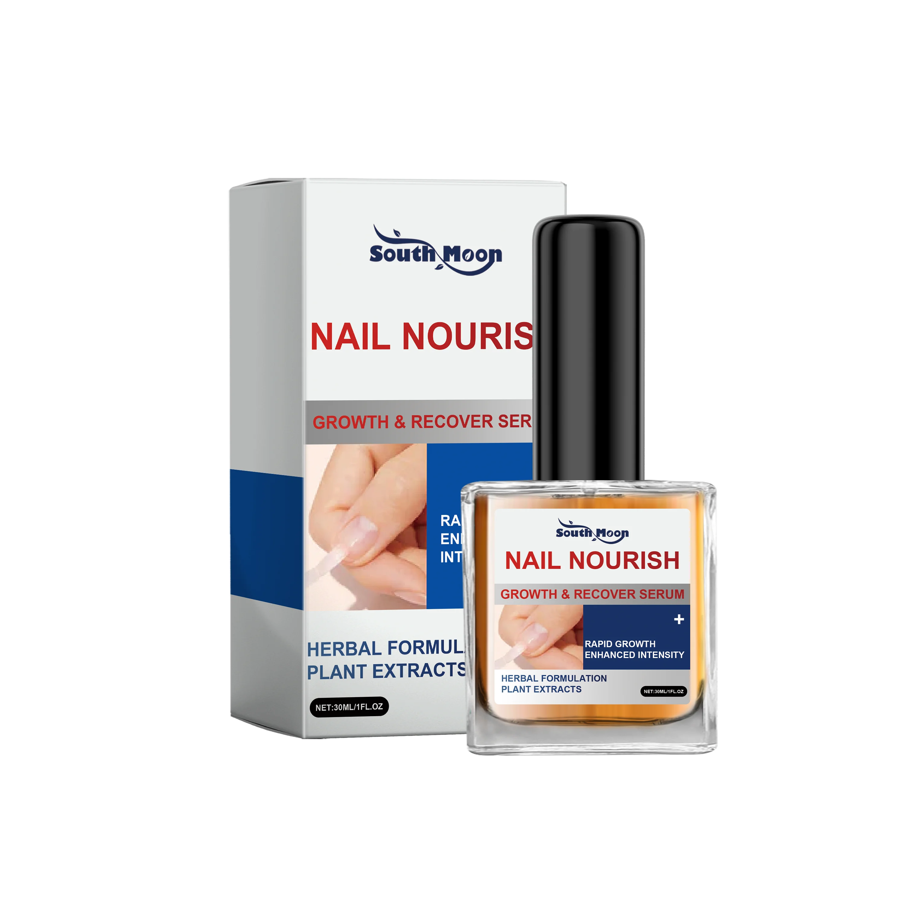 

Nail Growth Serum – Rapid Nail Recovery & Strengthening Treatment with Herbal Plant Extracts