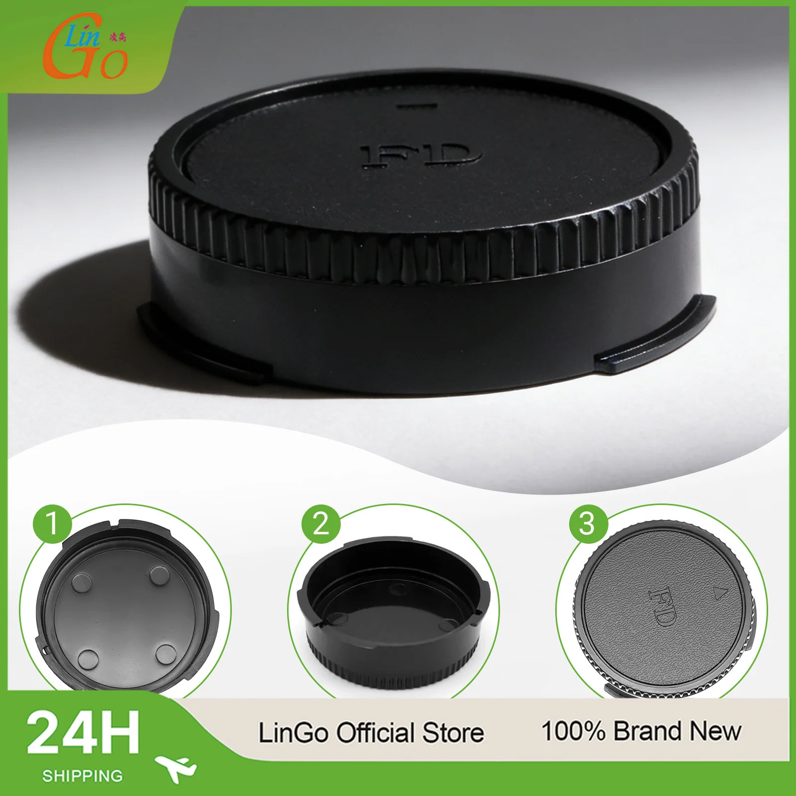 LinGo Rear Lens Cap Cover For Canon Lens Protecing FD Rear Cover Canon FD Mouth Special Lens Back Cover Camera Accessories