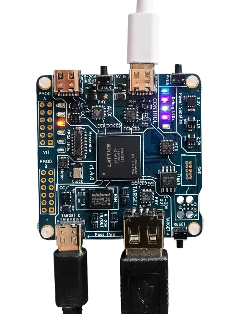 Open Source Cynthion/LUNA FPGA Board 480Mbps Protocol Analyzer Multi-tool for Building Analyzing and Hacking USB Devices