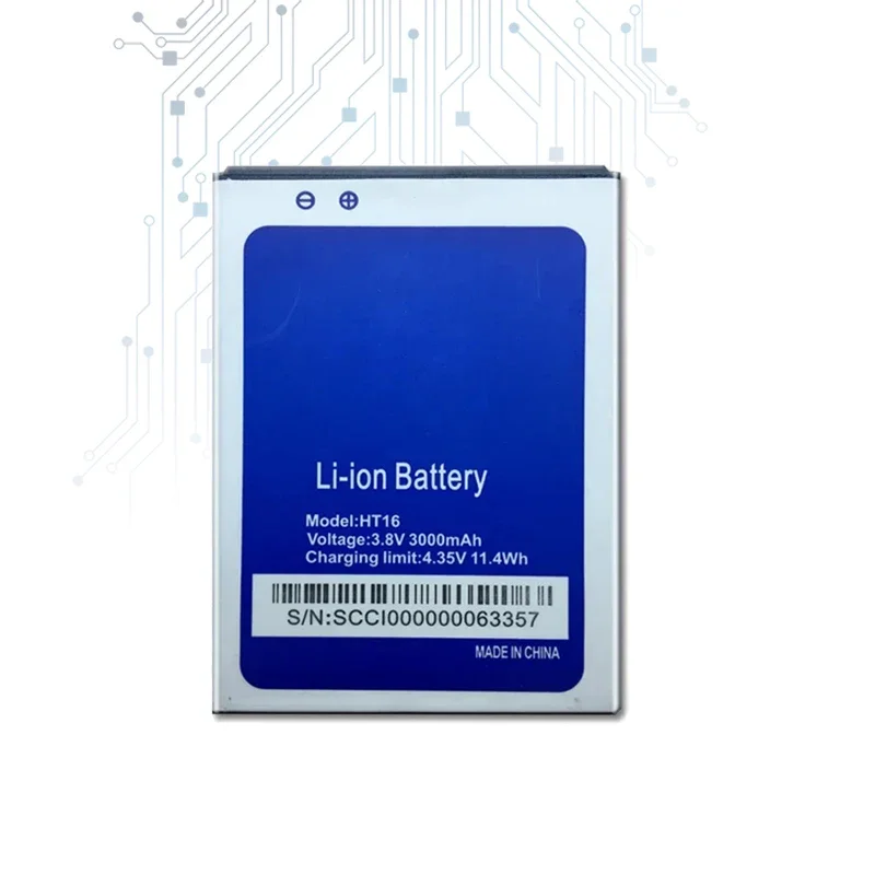 High Quality 3000mAh HT16 Battery For Homtom HT16 HT16 Pro Mobile Phone Replacement   Tracking Number